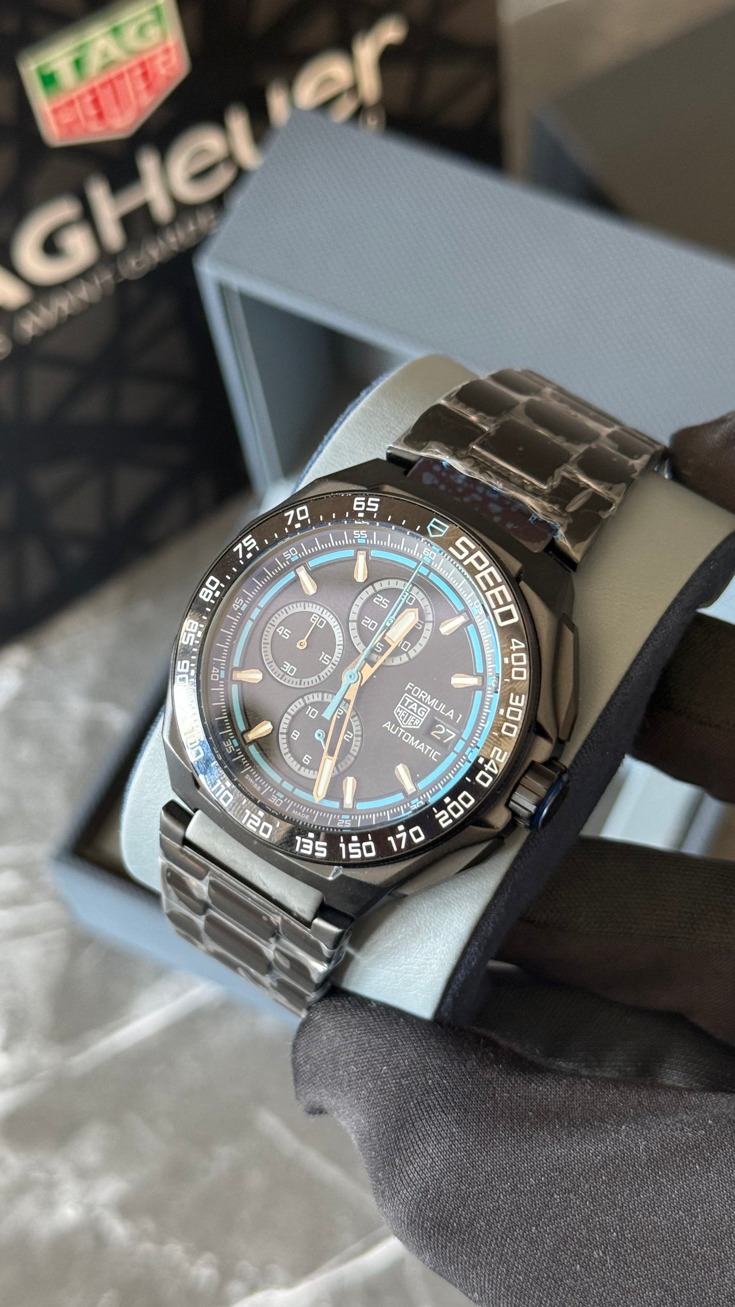 TH FORMULA 1 FULL NEGRO / BLUE 41mm