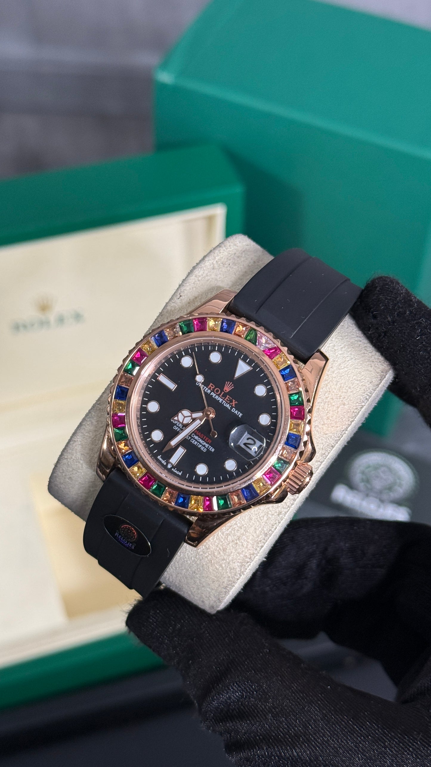 RLX GMT-MASTER II (RAINBOW GMT)