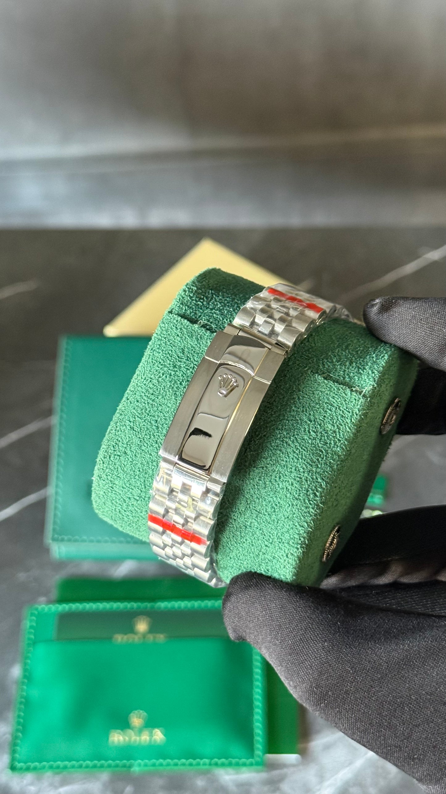 RLX DATEJUST JUBILEE (PLATA/VERDE) 36mm