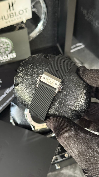 HBLT CLASSIC FUSIÓN (PLATA/NEGRO) 34MM