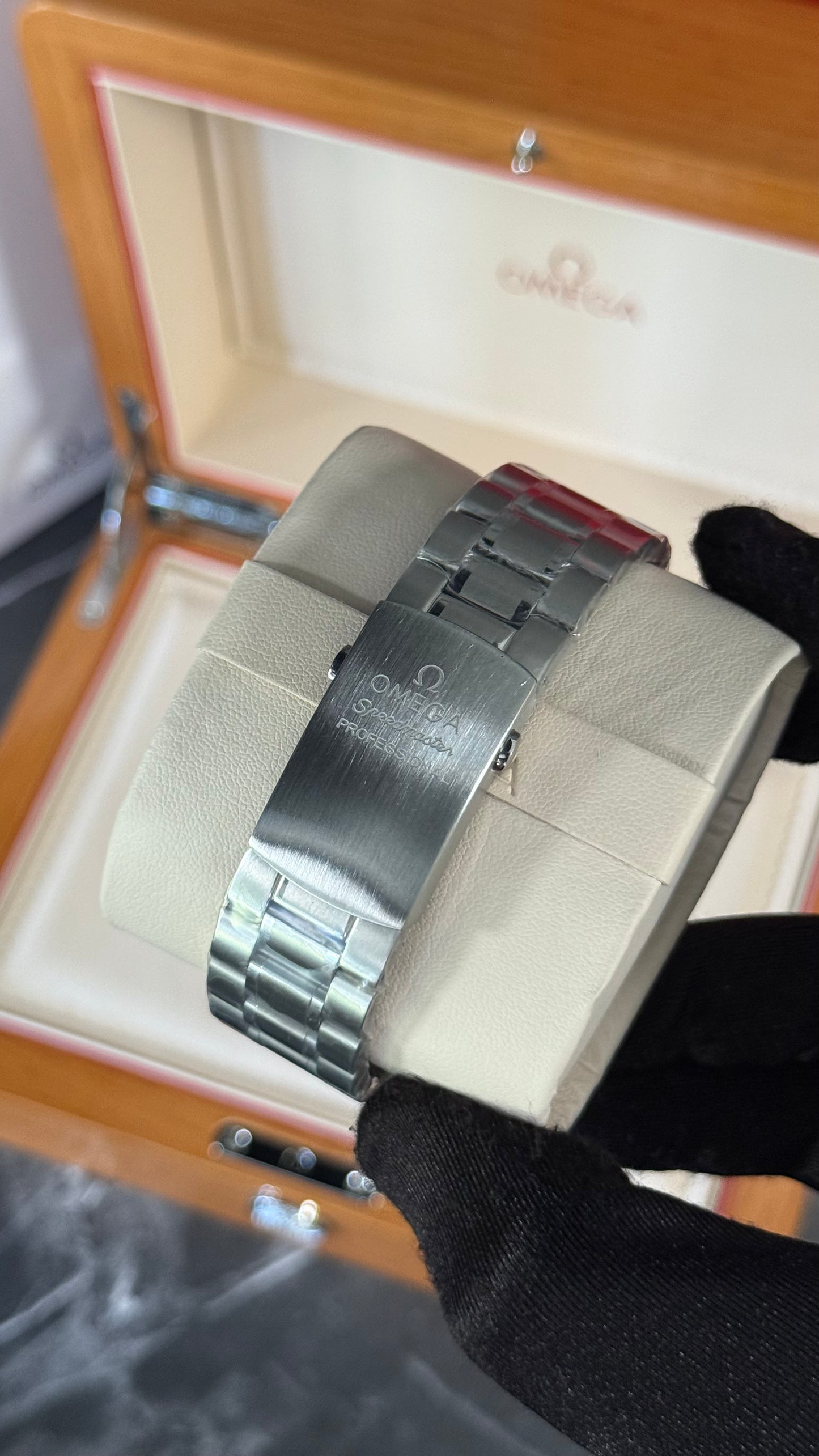 OMG SPEEDMASTER (NEGRO/PLATA) CUARZO