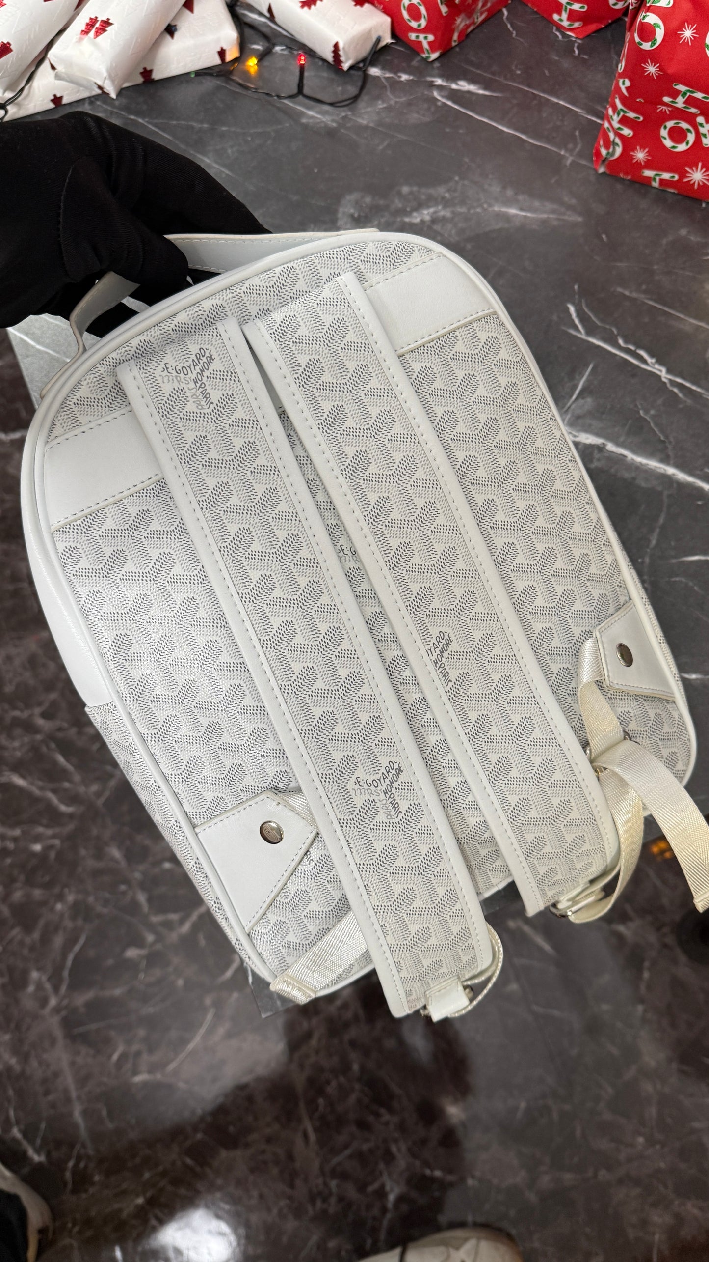 Mochila goy blanca pequeña