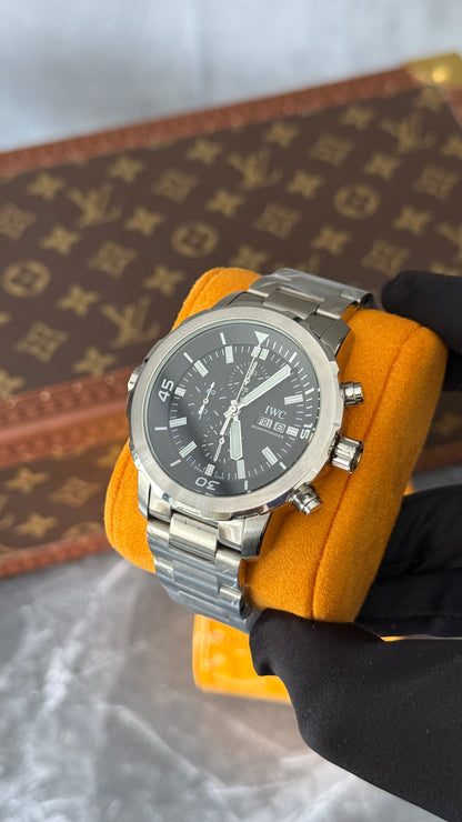IWC AQUATIMER CHRONOGRAPH (PLATA/NEGRO) 44mm