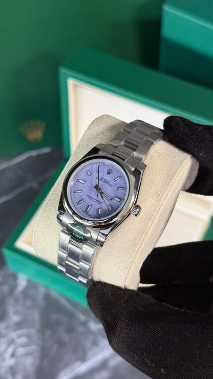 RLX OYSTER PERPETUAL (PLATA/LILA)