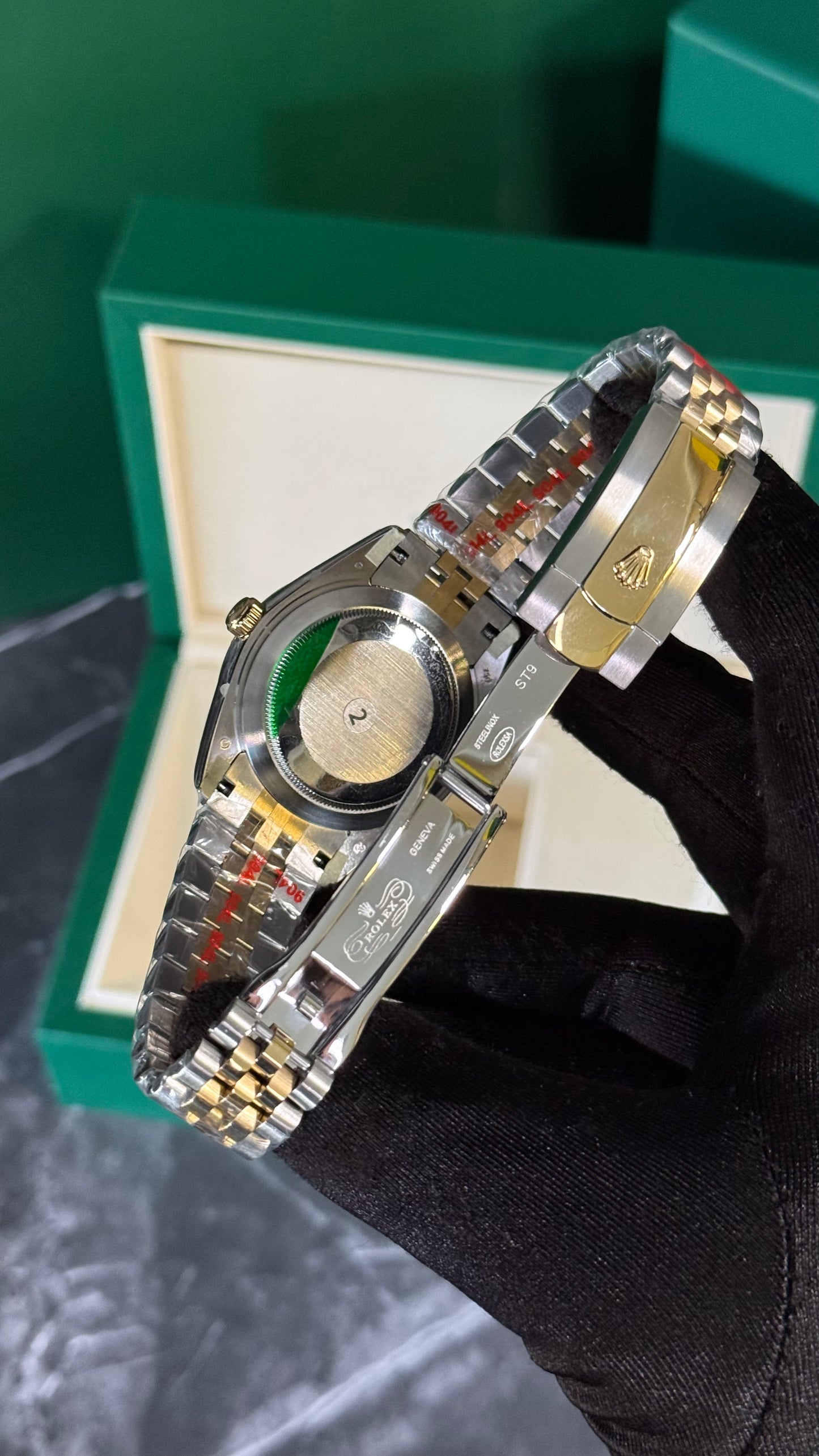 RLX DATEJST WIMBLEDON JUBILEE (PLATA/ORO) 2025