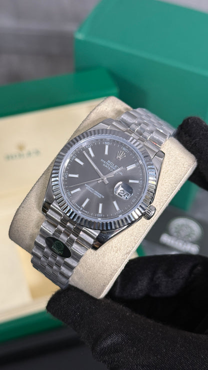 RLX DATEJUST JUBILEE (PLATA/GRIS)