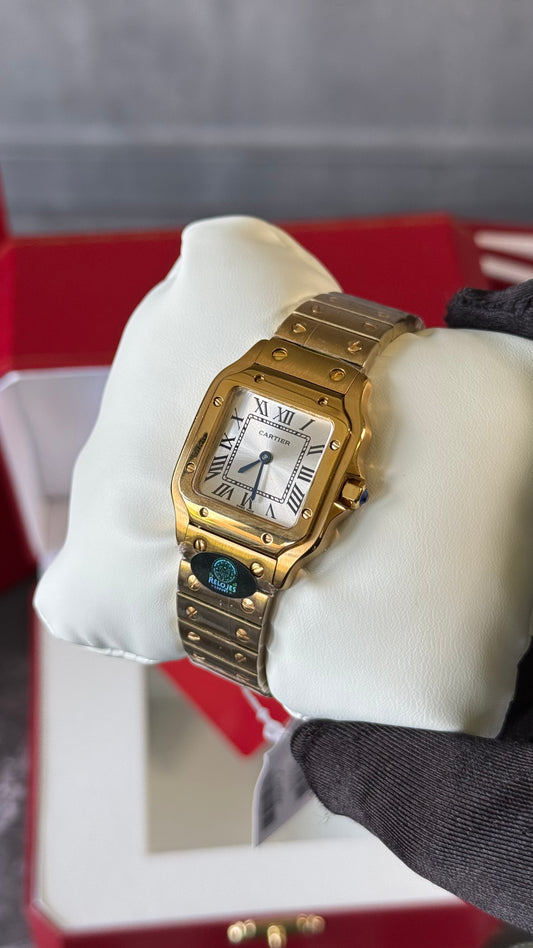 CRT SANTOS - NO DATE (DORADO/ PLATA) 28 MM