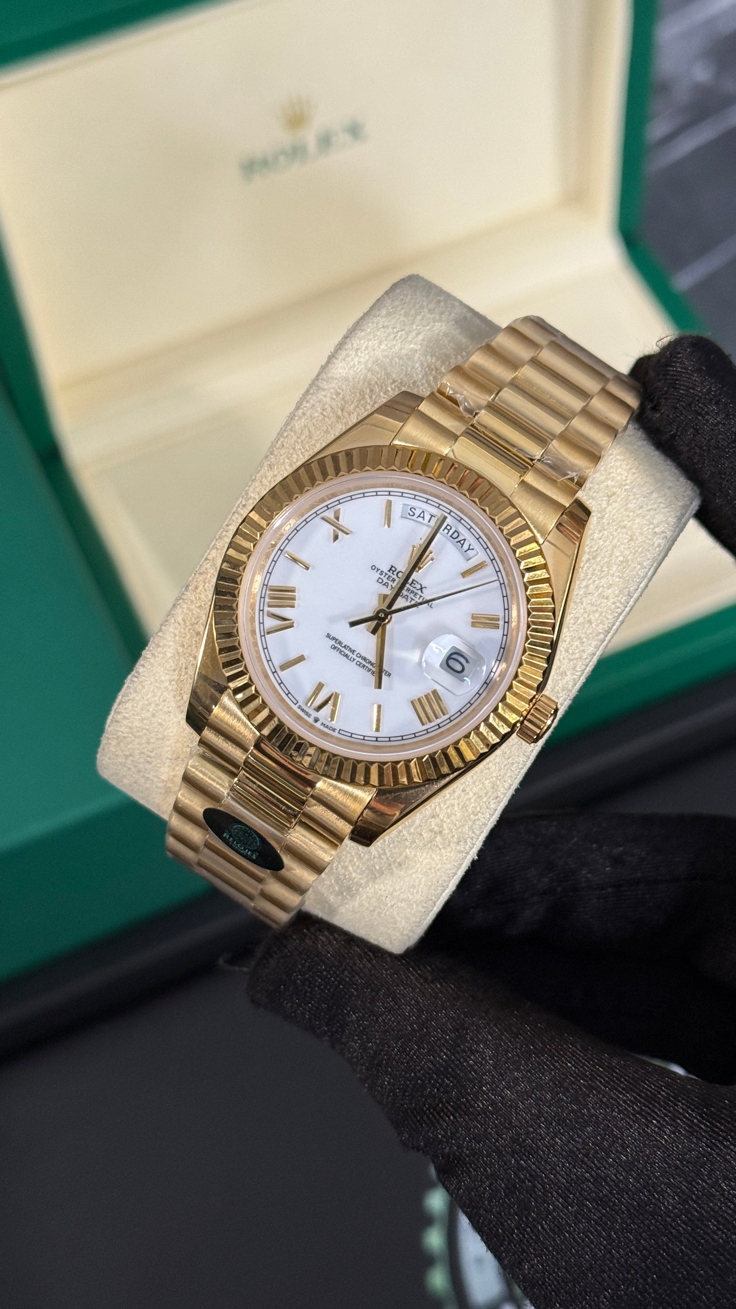 RLX DAY-DATE (ORO/BLANCO) 2025