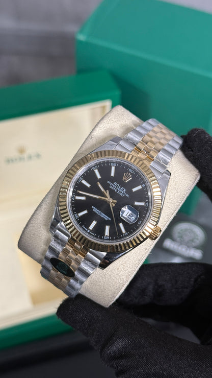 RLX DATEJUST JUBILEE (BICOLOR/NEGRA)
