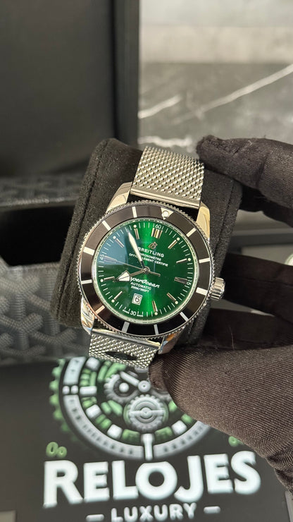 BRTLNG SUPER OCEAN VERDE 46MM