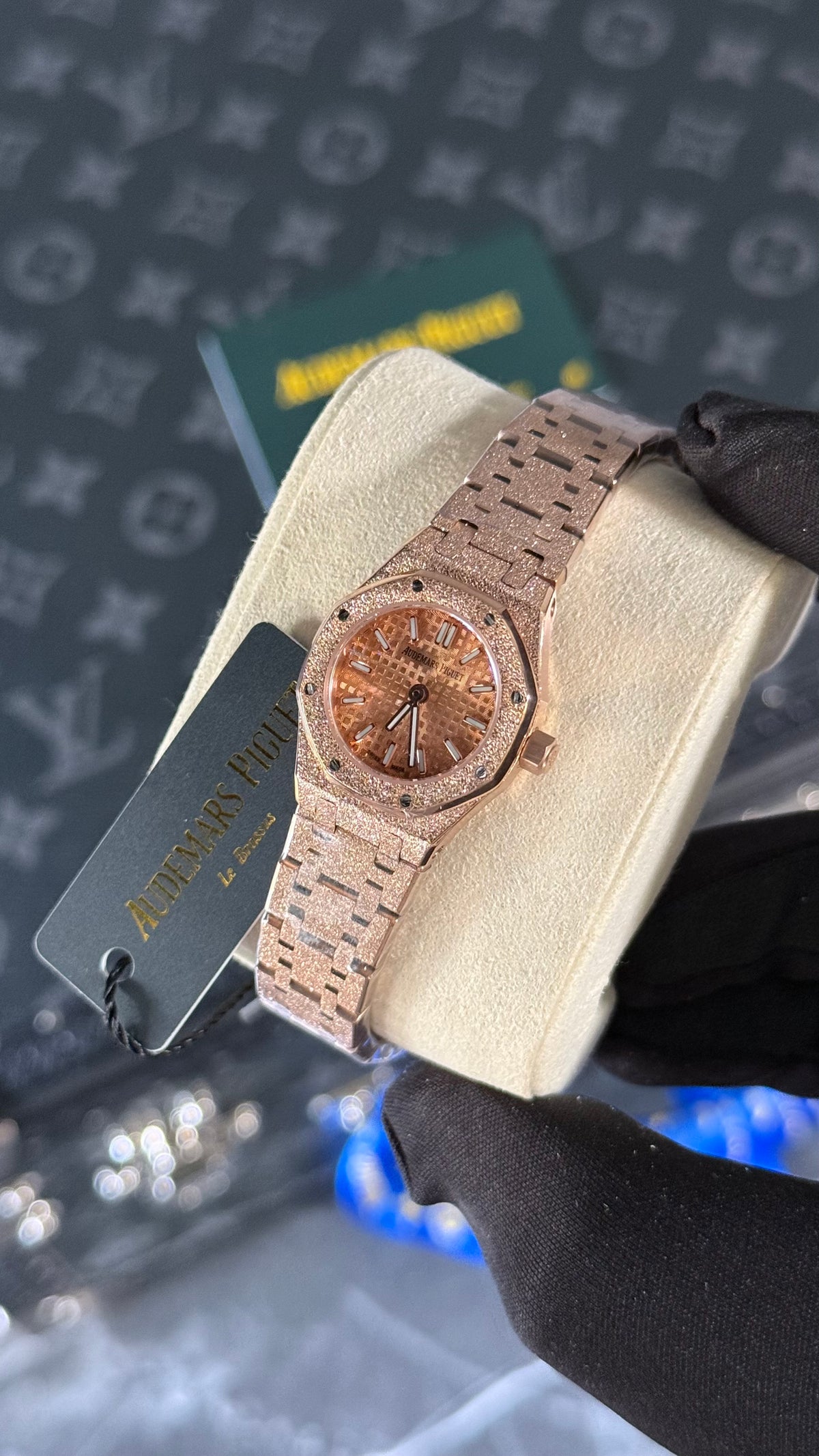 AP ROYAL OAK ORO ROSA 23mm