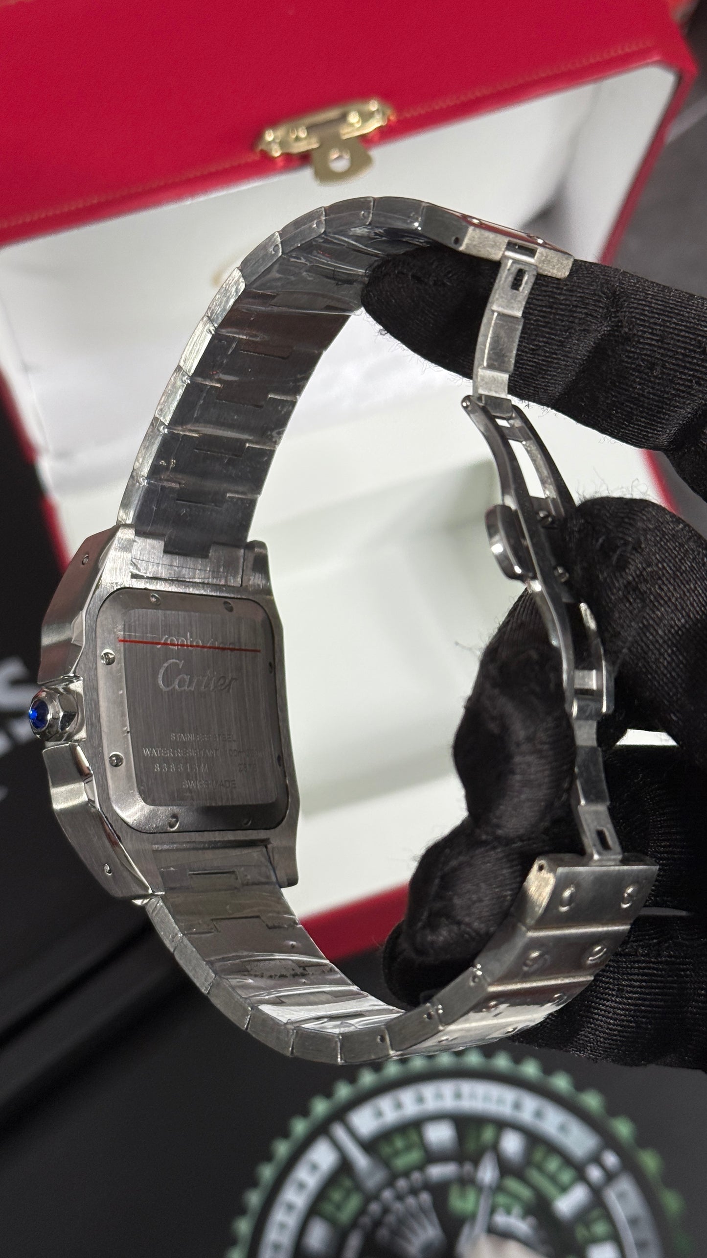 CRT SANTOS (PLATA/BLANCO) 42MM