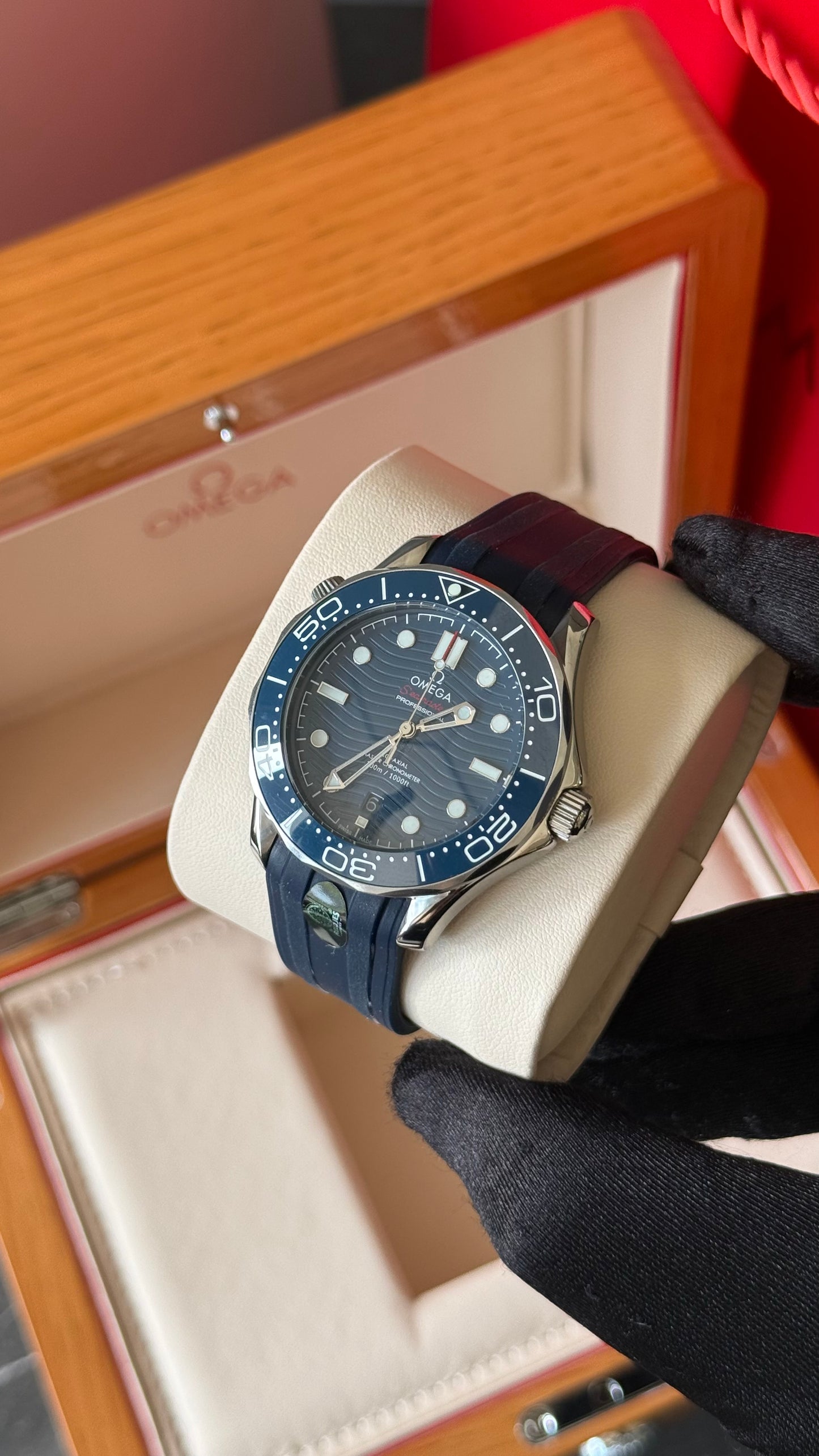 OMG SEAMASTER 007 AZUL