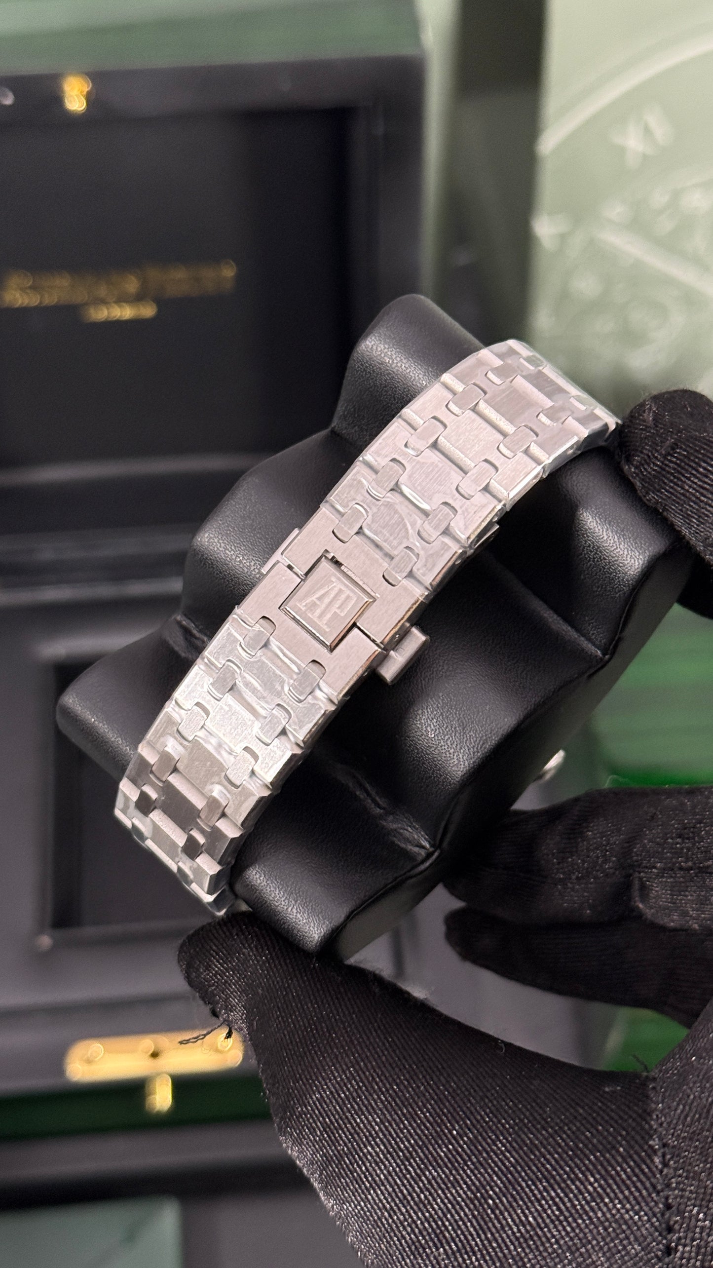 AP ROYAL OAK CRONÓGRAFO (PLATA/GRIS)