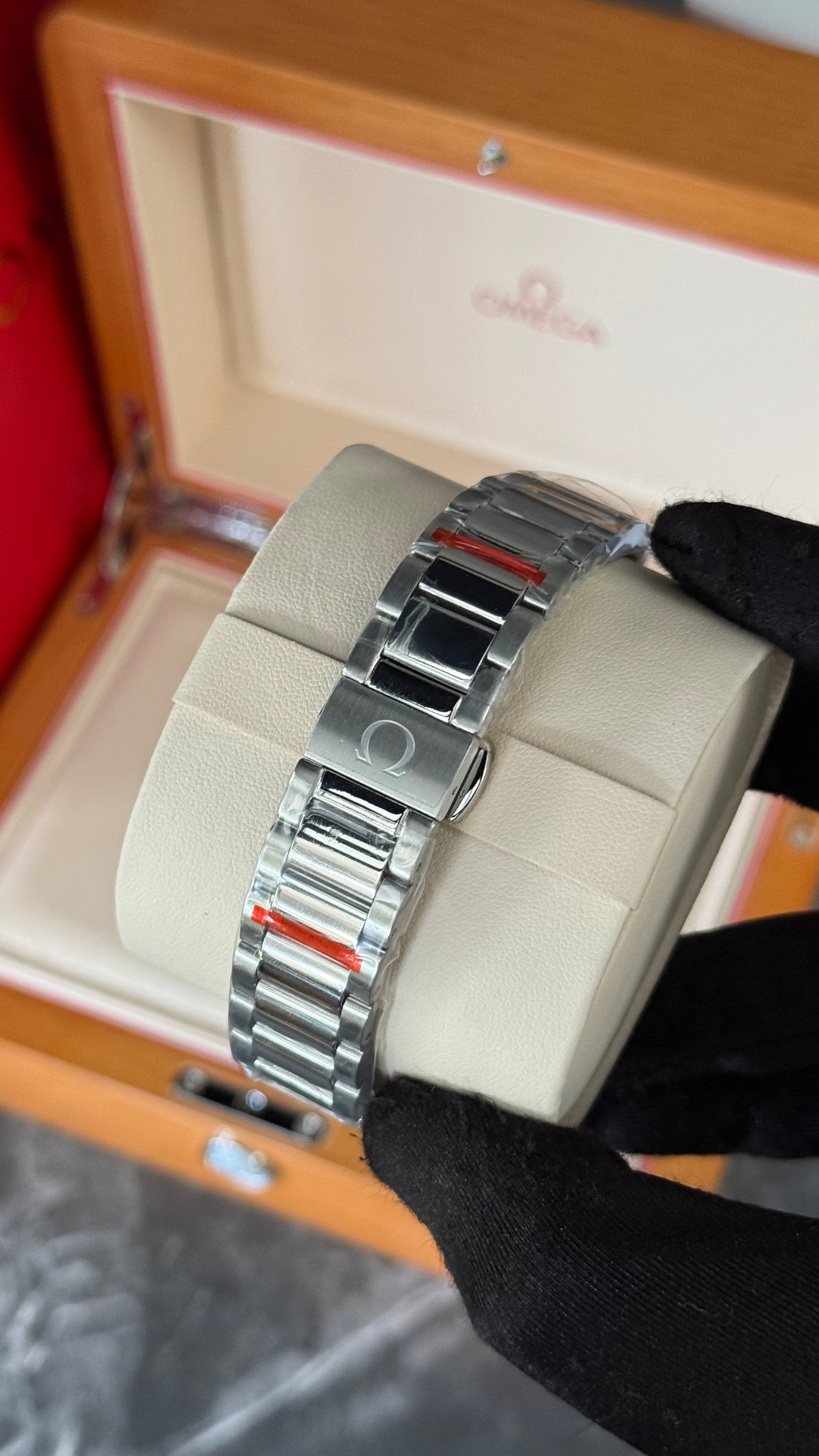 OMG AQUA TERRA (PLATA/AZUL) 41mm