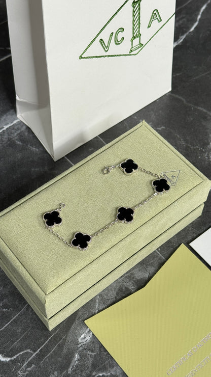 VNC PLATA / NEGRO CON CAJA