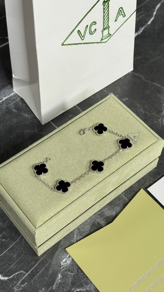 VNC PLATA / NEGRO CON CAJA