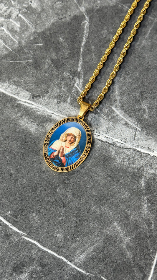 COLGANTE VIRGEN MARÍA 54 cm