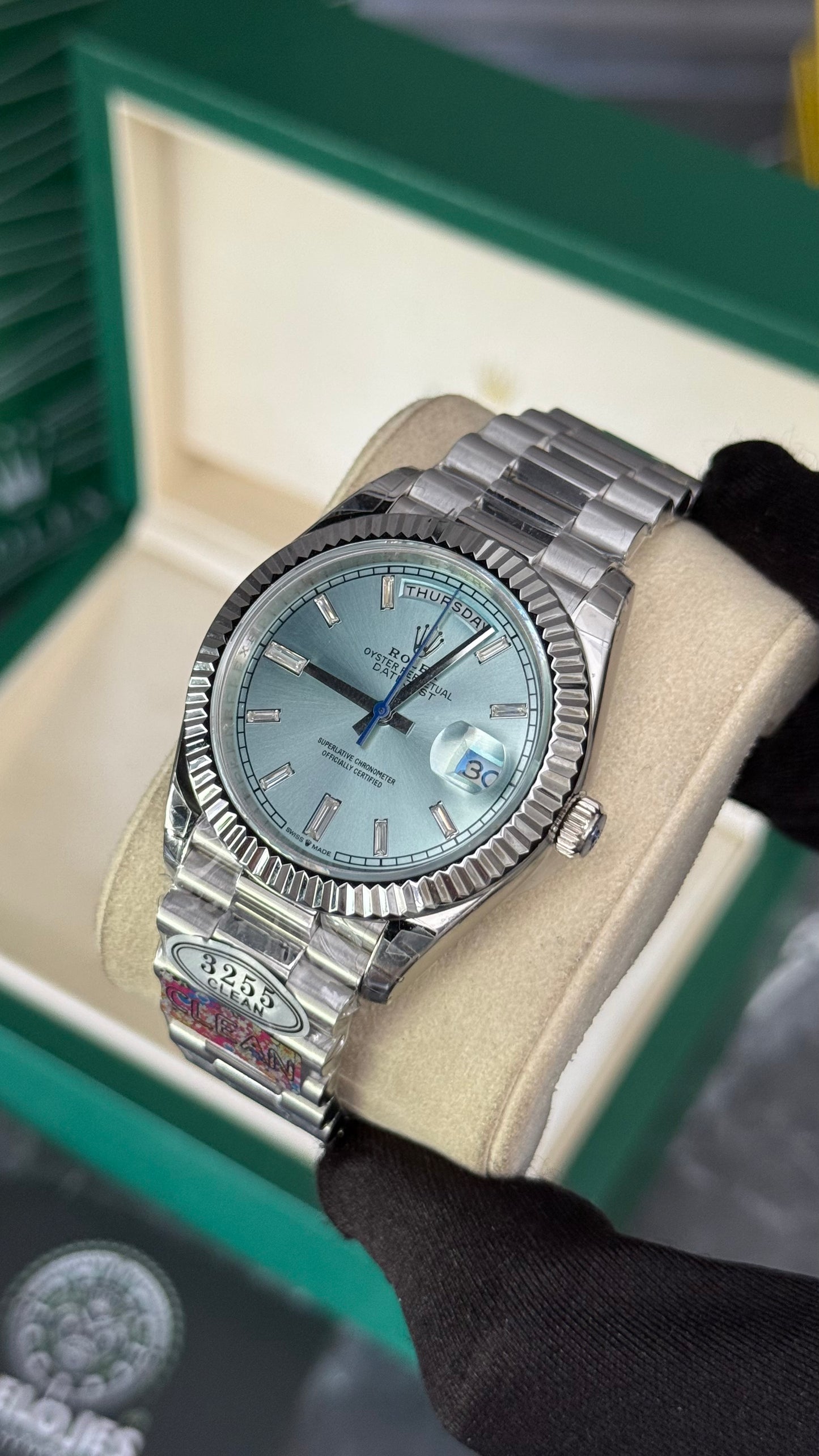 RLX DAY-DATE (AZUL) SUPERCL0N