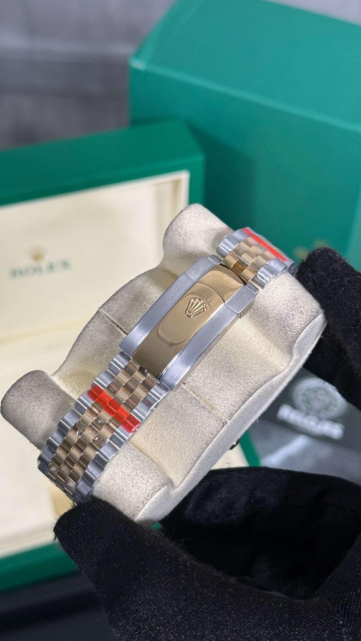 RLX DATEJUST JUBILEE (BICOLOR/NEGRA)