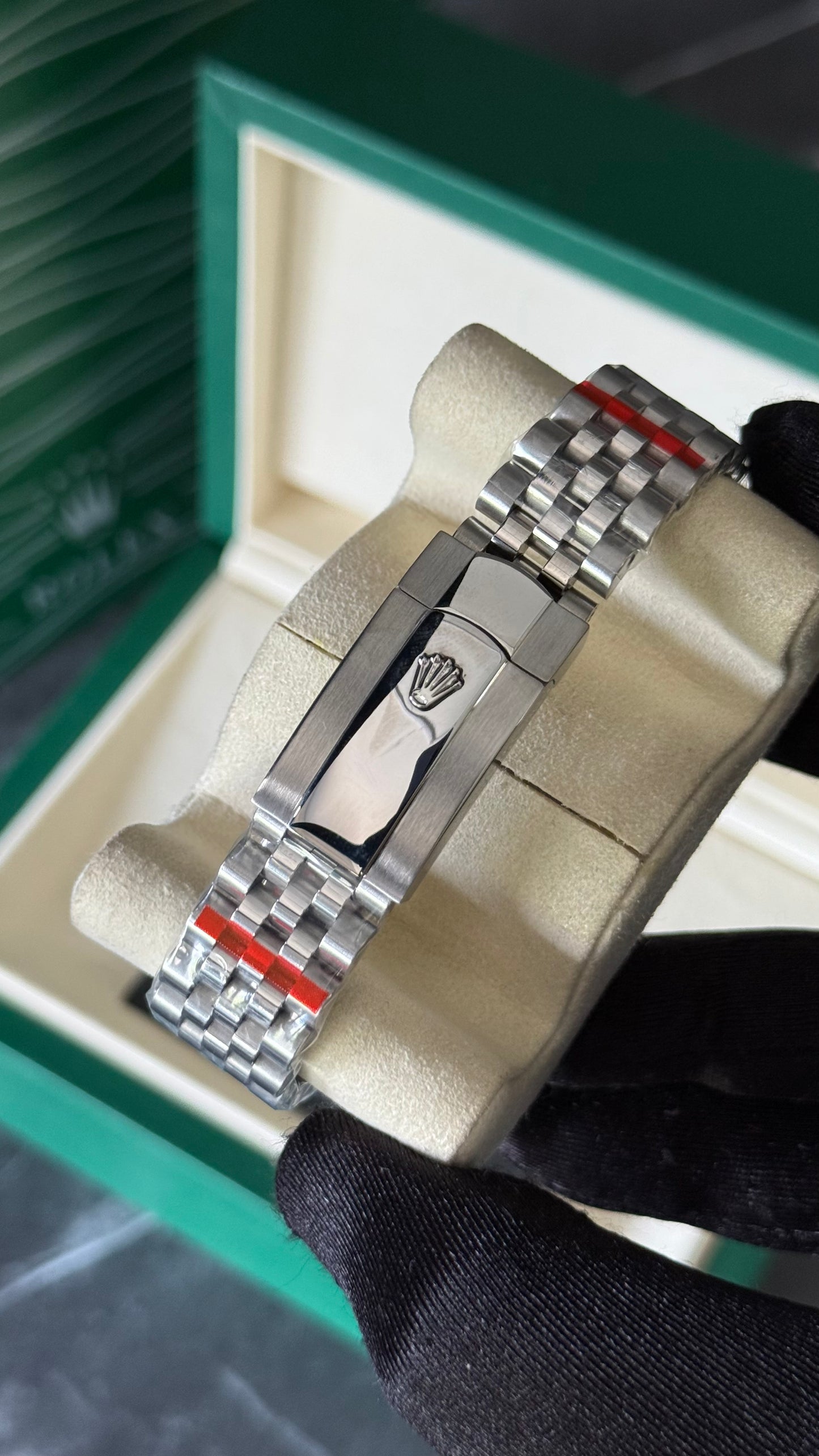 RLX DATEJUST JUBILEE (NEGRO/PLATA) 2025
