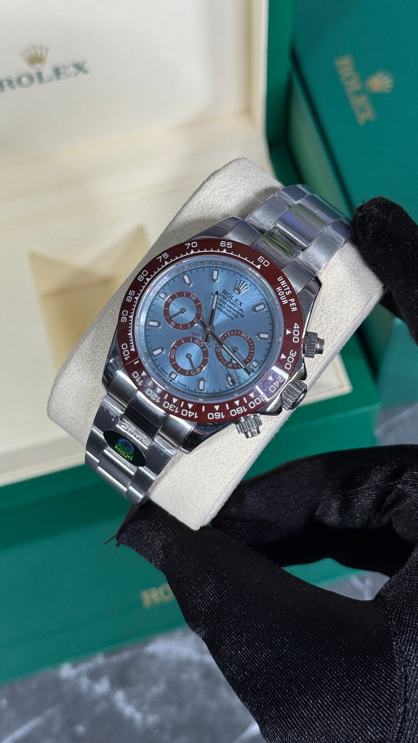 RLX DAYTONA (PLATINO/AZUL)