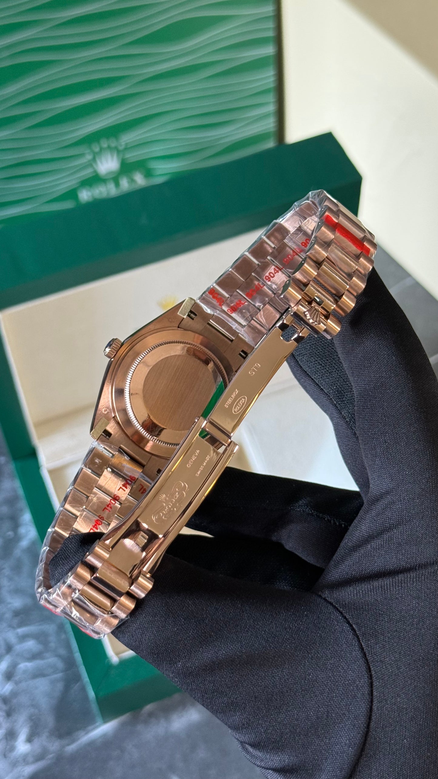 RLX DAY-DATE (ORO ROSA) CHOCOLATE PHANTON 2025