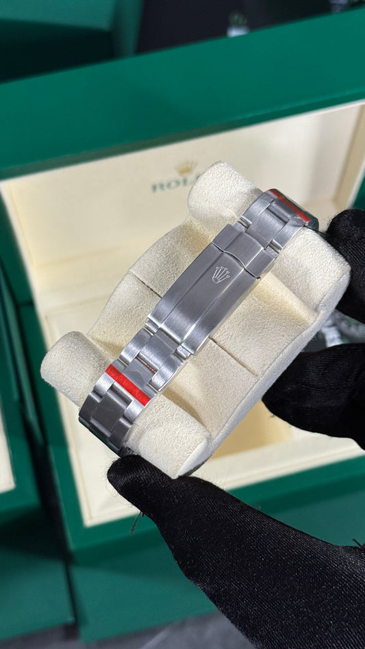 RLX OYSTER PERPETUAL (PLATA/NEGRO) 31 MM