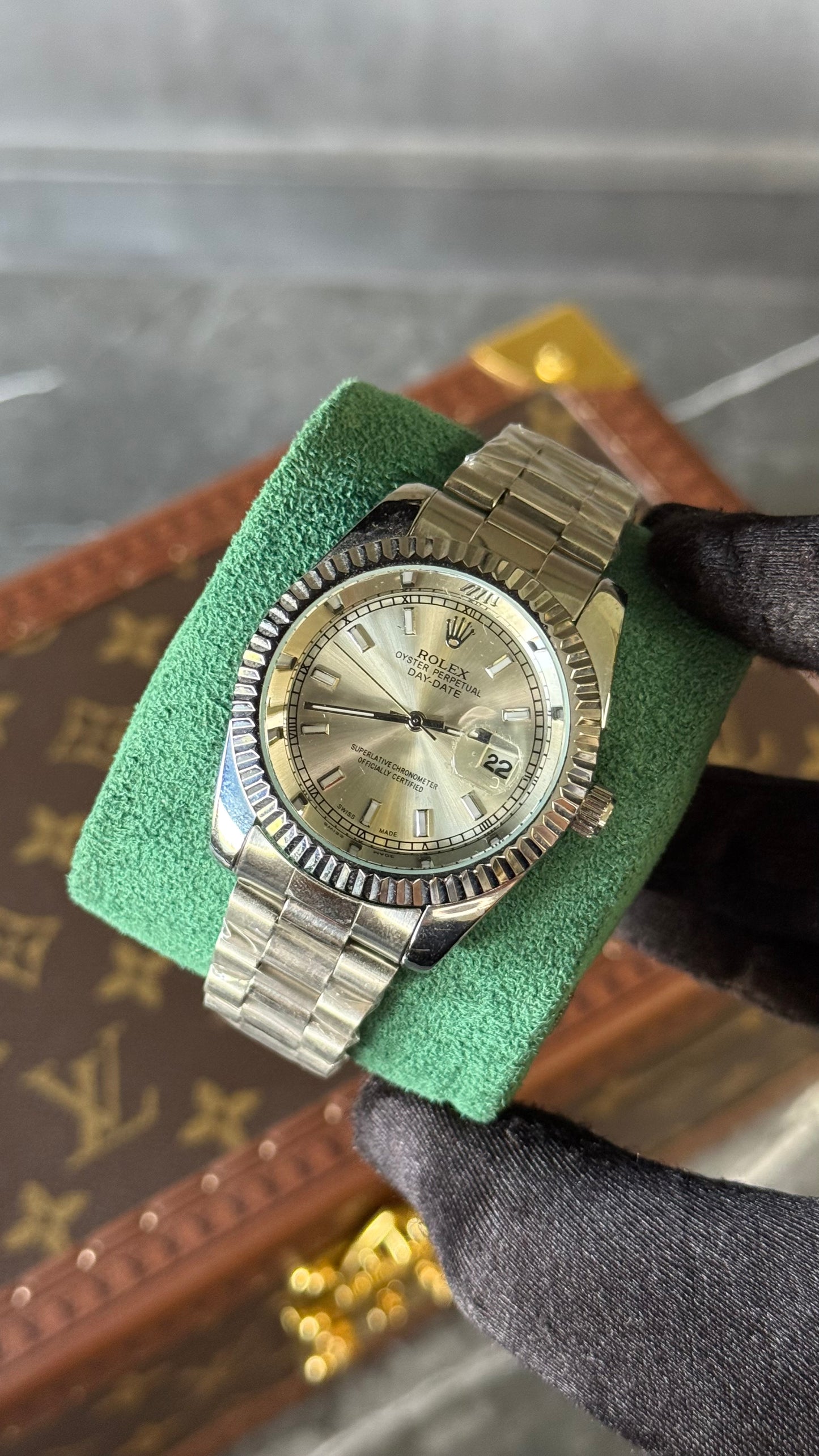 RLX DY/DATE PLATA