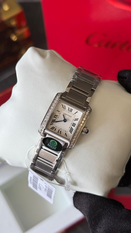 CRT TANK FRANÇAISE BRILLANTES (PLATA) 22MM
