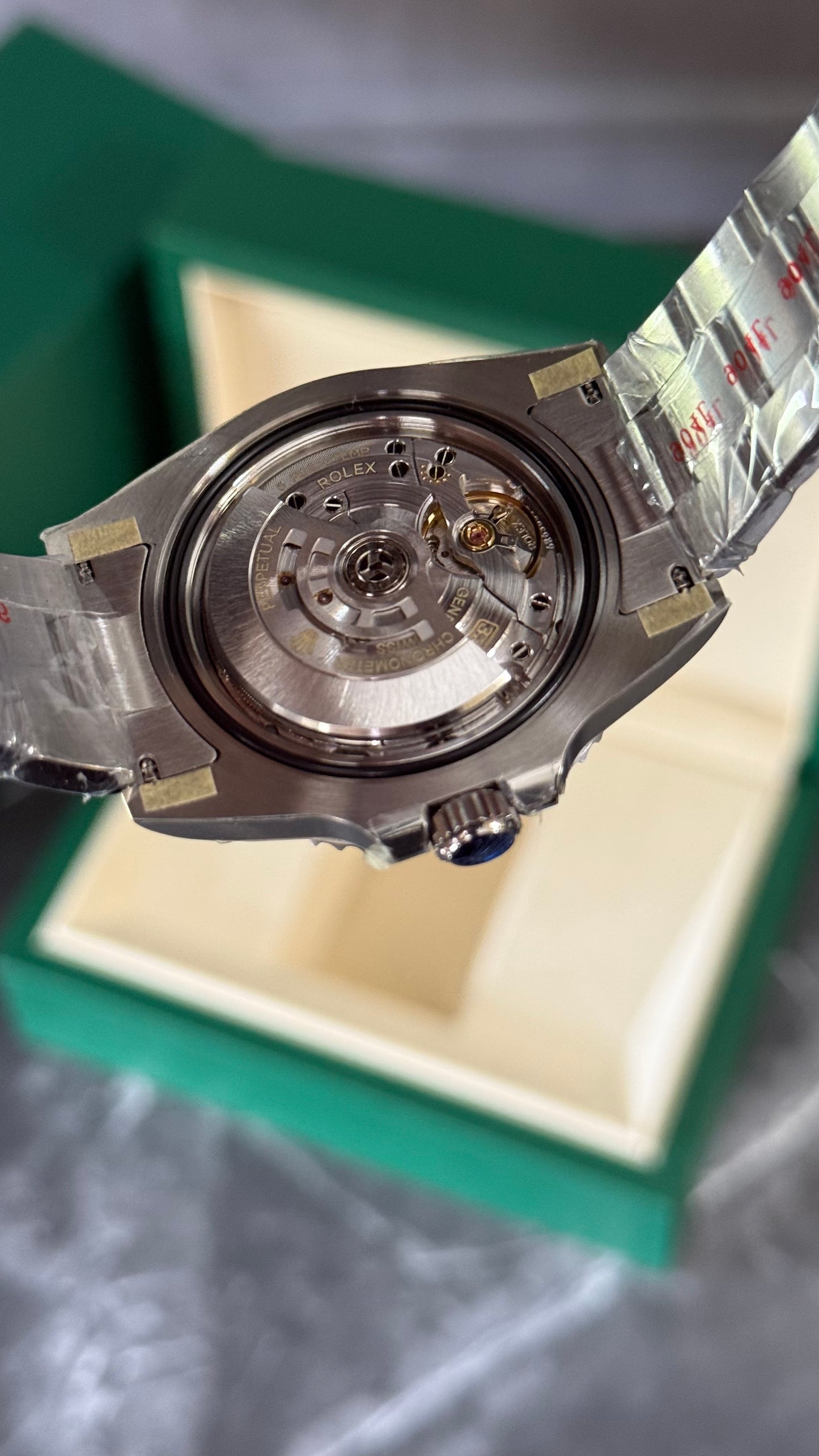 RLX SUBMARINER KERMIT (NEGRO/VERDE) SUPERCL0N