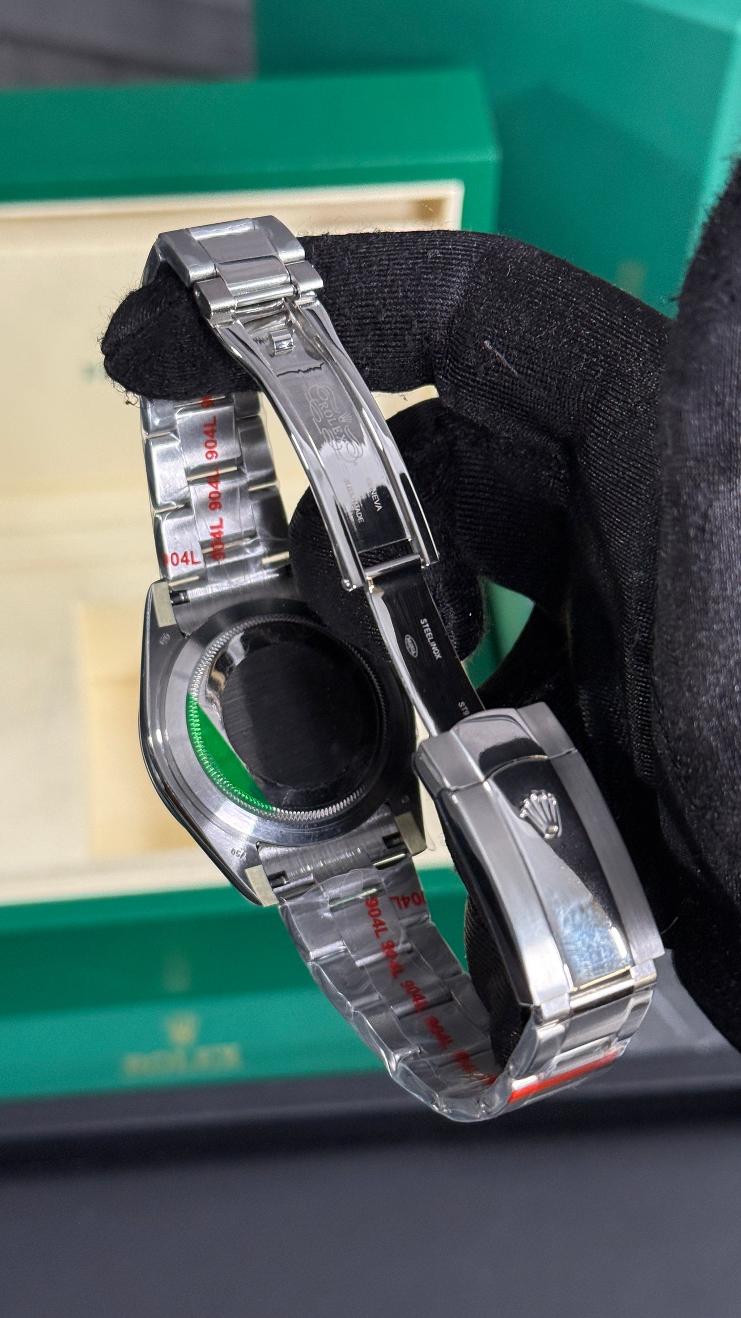 RLX DATEJUST (PLATA/NEGRO)