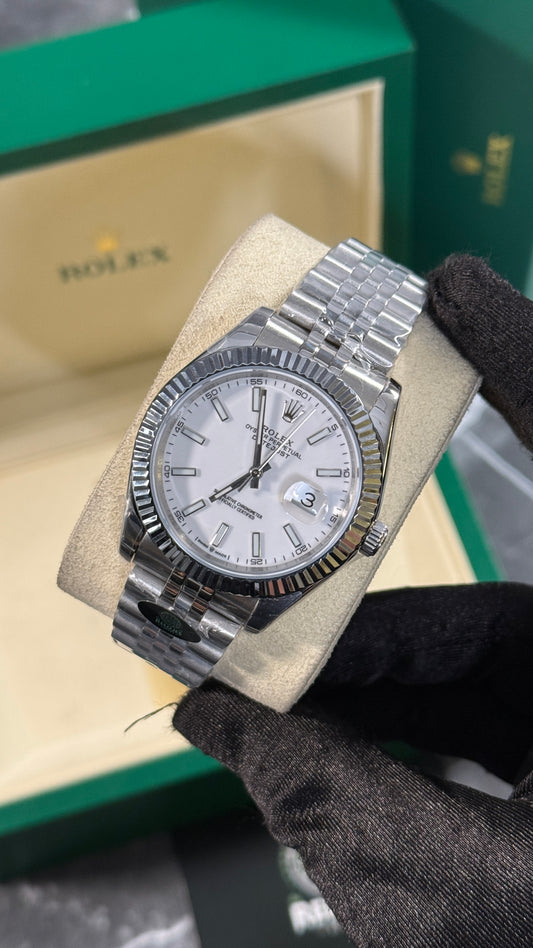 RLX DATEJUST JUBILEE (PLATA/BLANCO) 2020