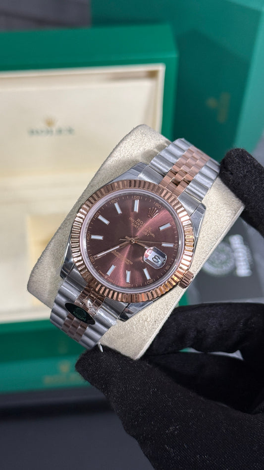 RLX DATEJUST JUBILEE (BICOLOR/ORO ROSA) 2020
