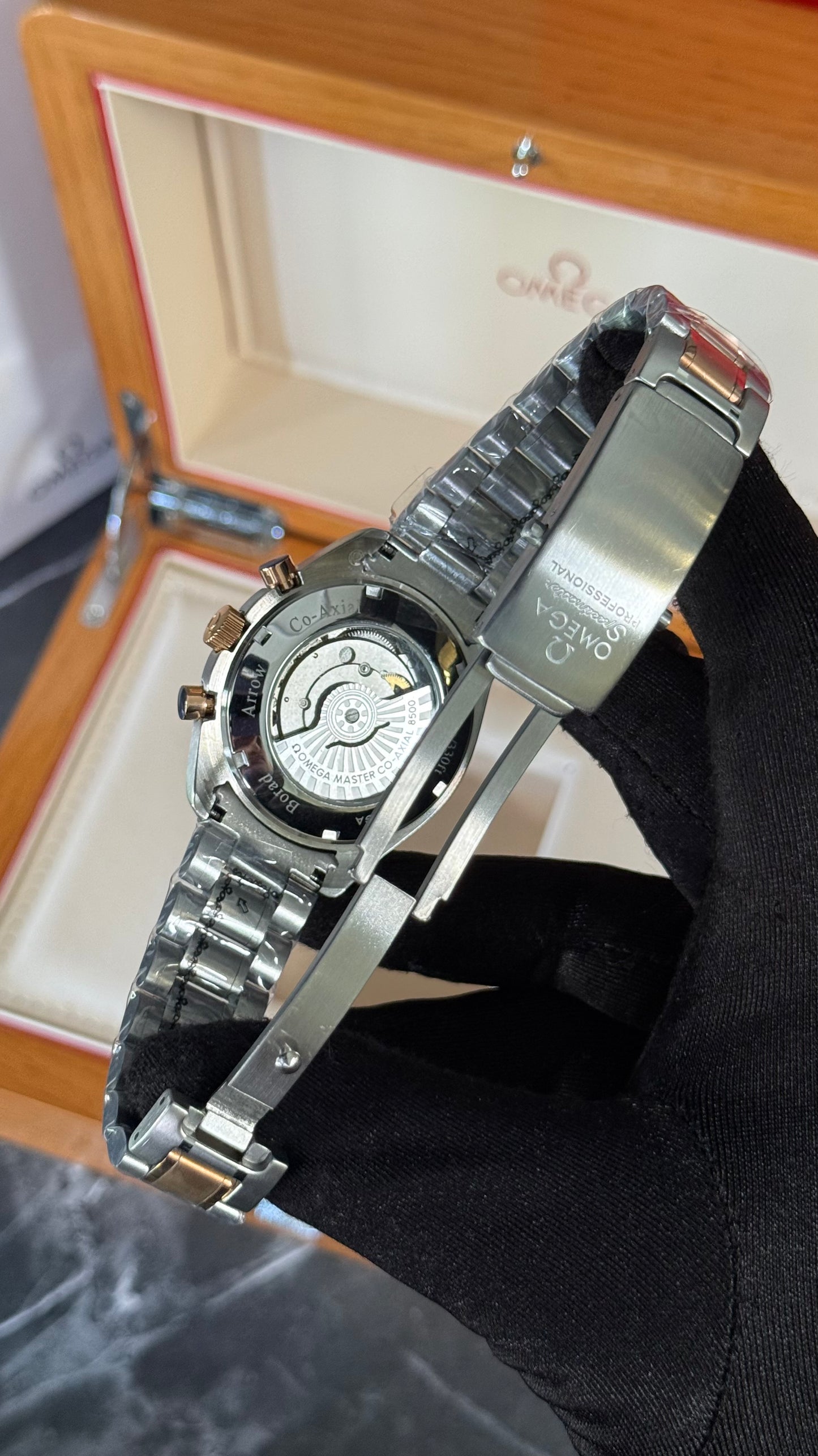 OMG SPEEDMASTER (ORO ROSA/ PLATA)