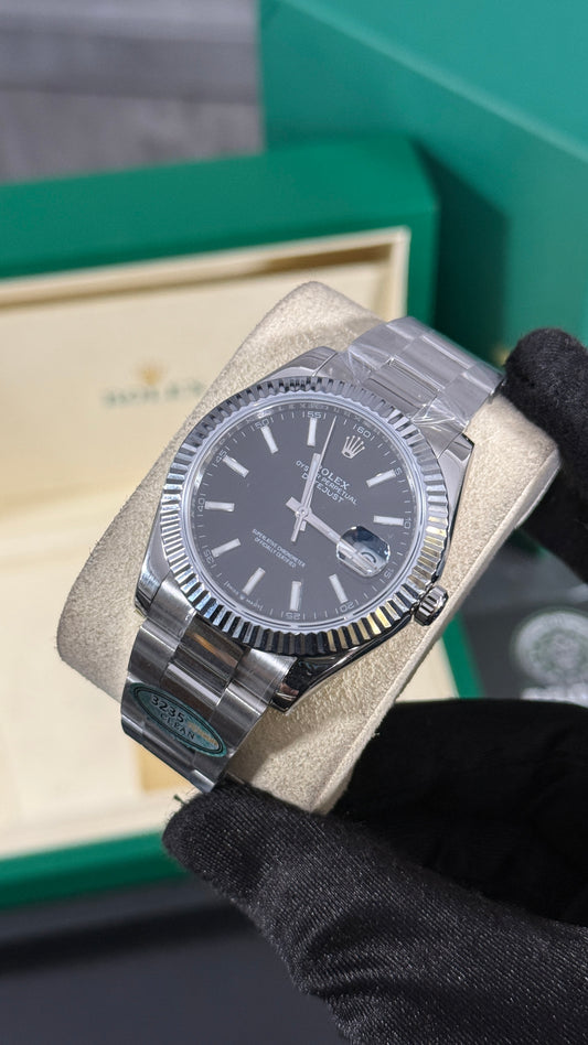 RLX DATEJUST (NEGRO) SUPERCL0N