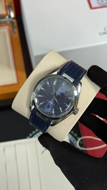 OMG SEAMASTER (PLATA/AZUL)