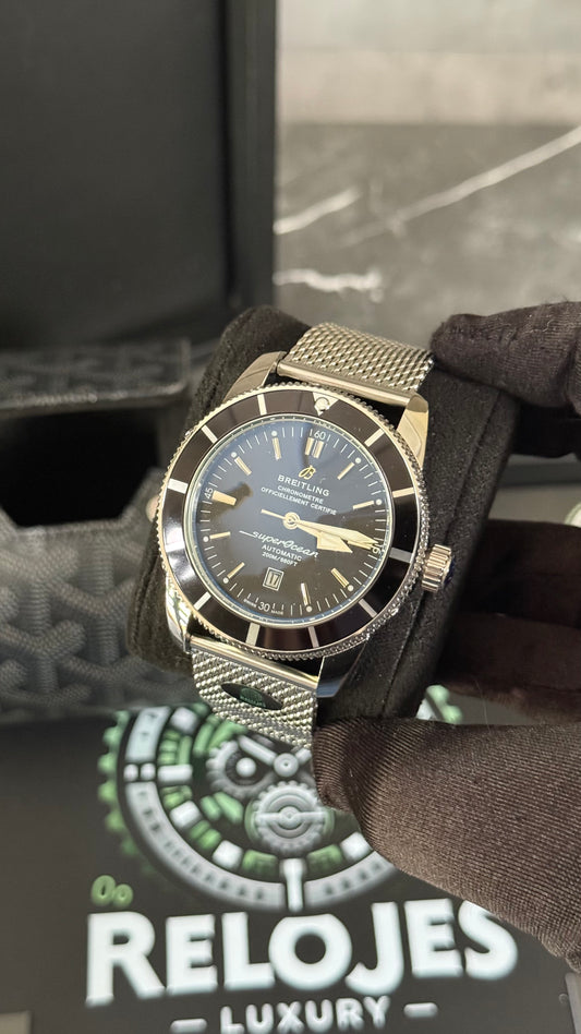 BRTLNG SUPER OCEAN NEGRO 46MM