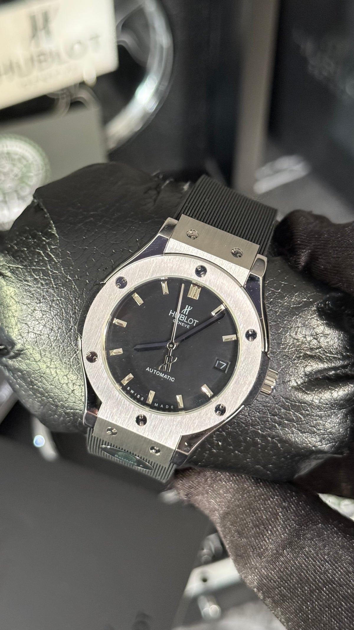 HBLT CLASSIC FUSIÓN (PLATA/NEGRO) l 34MM