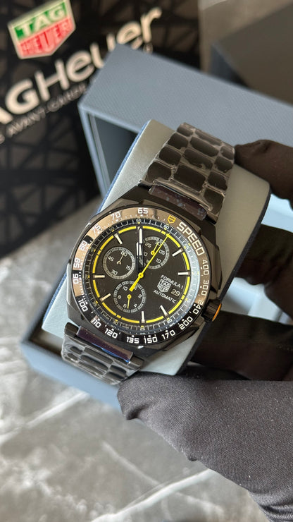 TH FORMULA 1 FULL NEGRO / AMARILLO 41mm