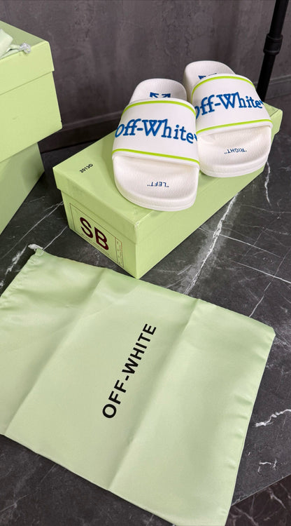 CHANCLAS OFF-X BLANCAS