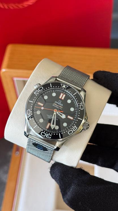 OMG SEAMASTER (PLATA/NEGRO) x2