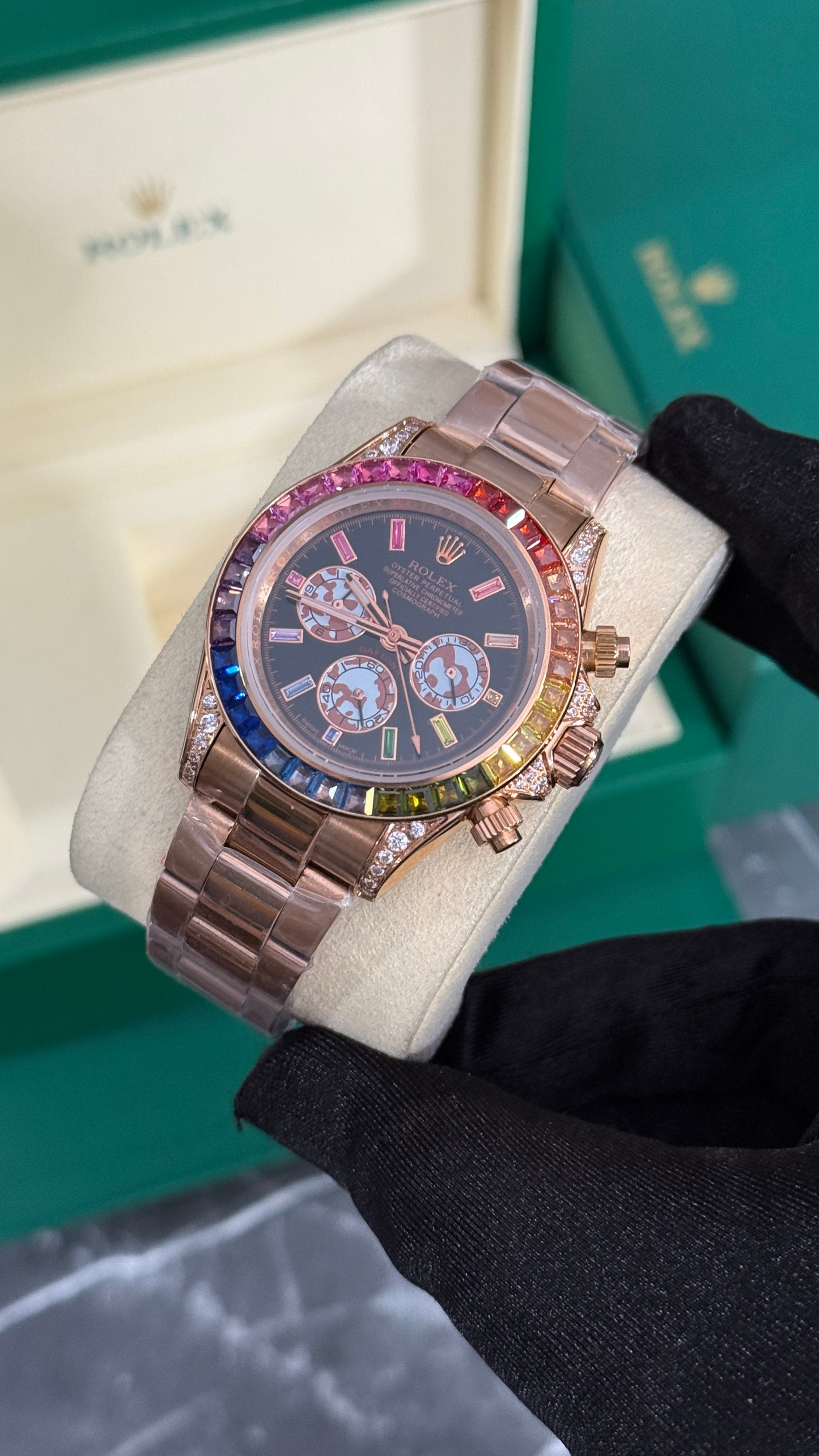 RLX RAINBOW (ORO ROSA/NEGRA)