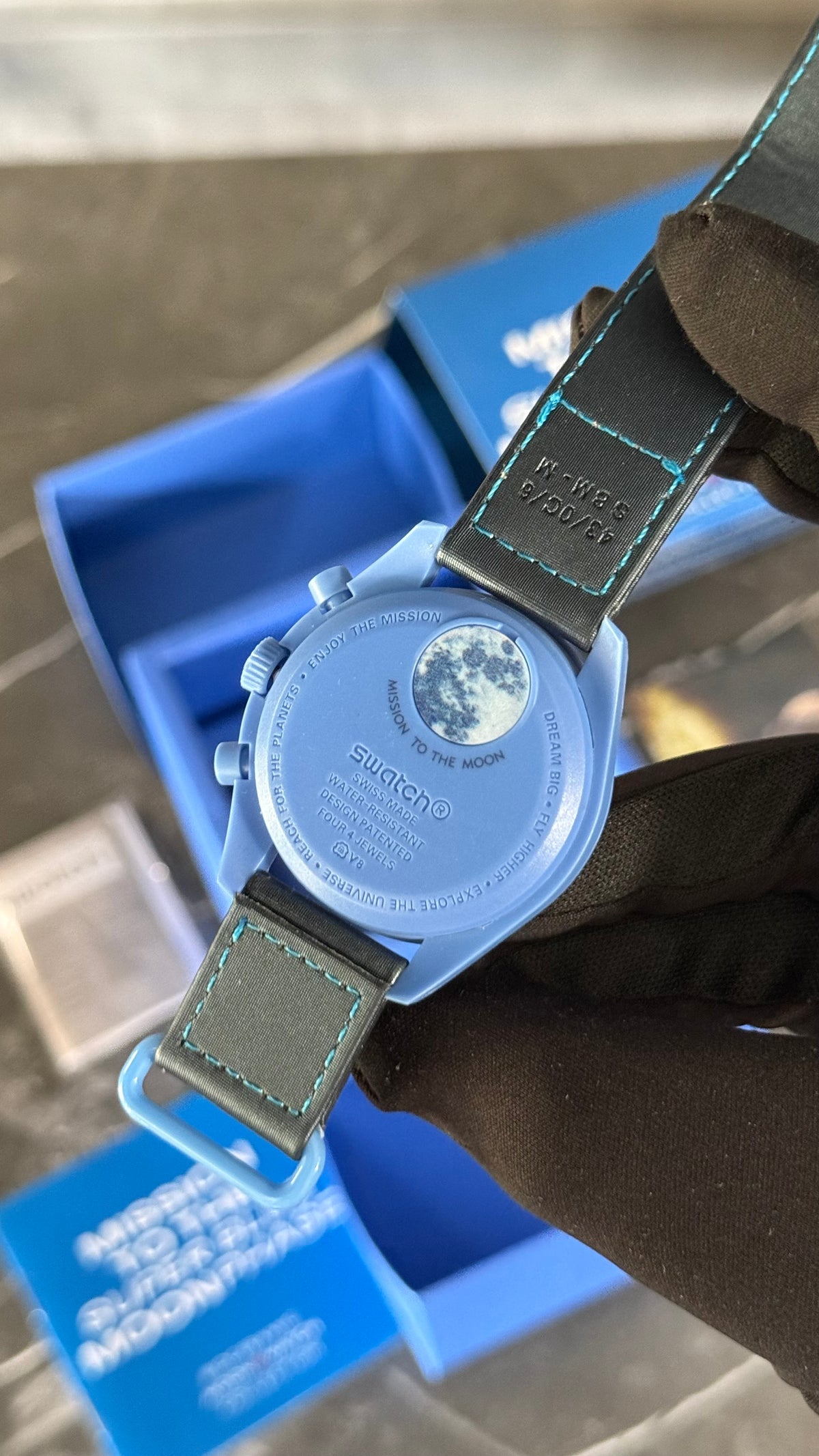 OMG SUPER BLUE M00NPH + CAJA