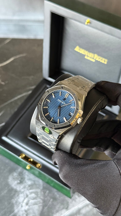 AP ROYAL OAK (PLATA/ AZUL) SUPERCL0N