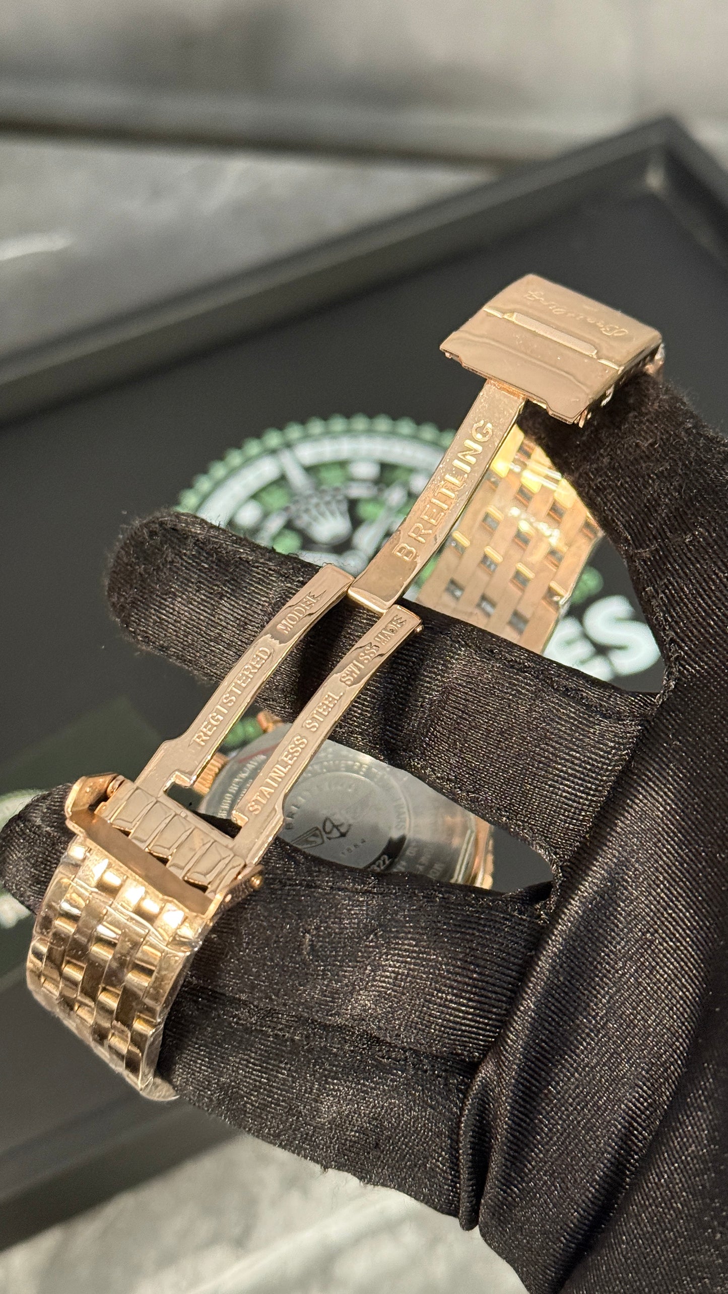 BRTLNG NAVITIMER ORO ROSA