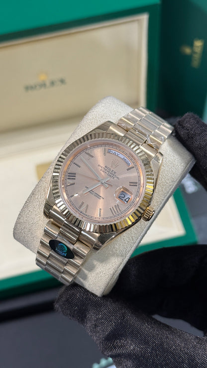 RLX DAY-DATE (ORO/ORO-ROMANO)