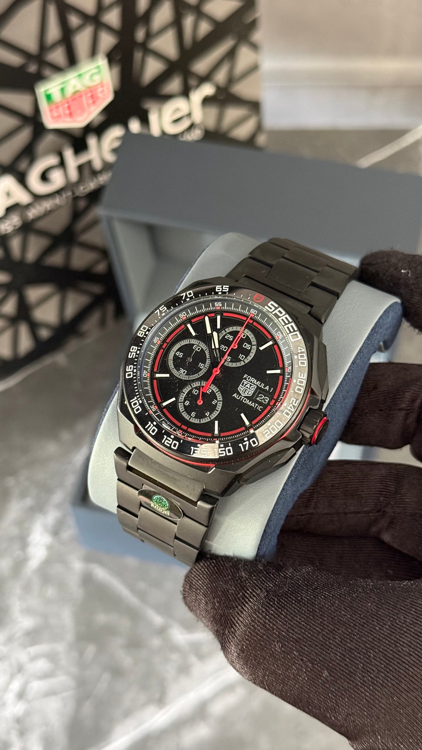 TH FORMULA 1 FULL NEGRO / ROJO 41mm