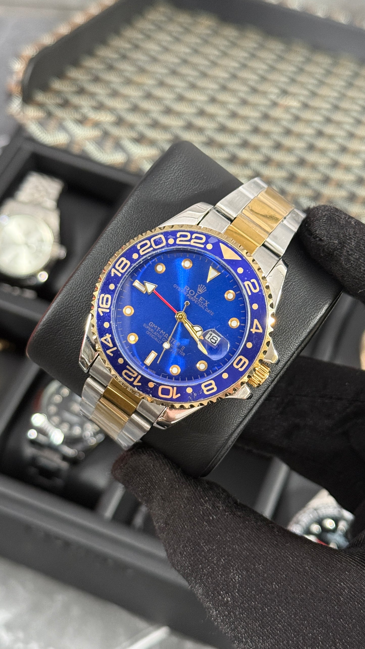 RLX GMT ll BICOLOR AZUL