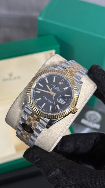 RLX DATEJUST JUBILEE (BICOLOR/NEGRA)